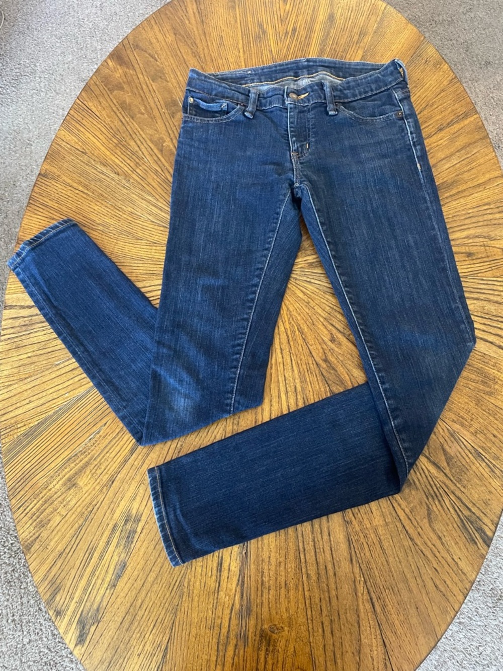 Denim & Supply Ralph Lauren Medium-Dark Blue Skinny Jeans